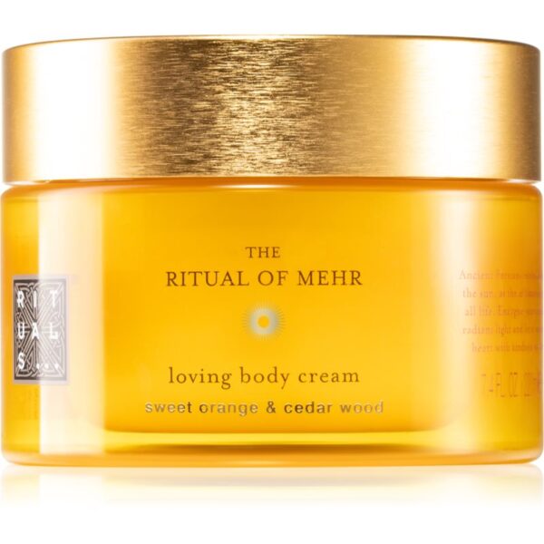 Rituals The Ritual Of Mehr crema de corp nutritiva 220 ml-Țena