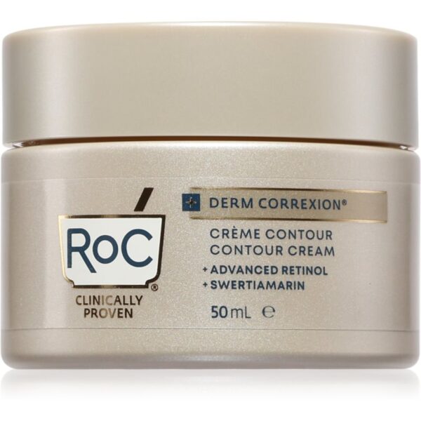RoC Derm Correxion Contour cremă facială antirid pentru fermitate cu retinol 50 ml-Țena