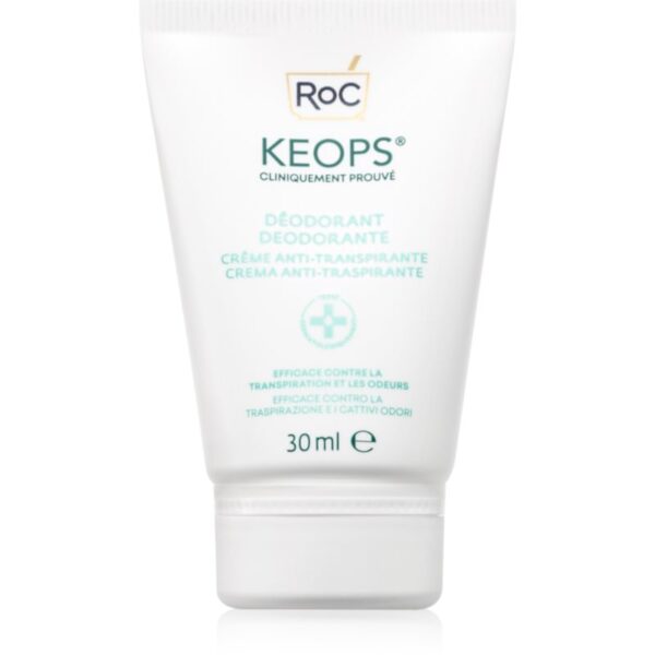 RoC Keops Deodorant Creama Anti-Traspirante anti-perspirant crema pentru pielea sensibilă 30 ml-Țena