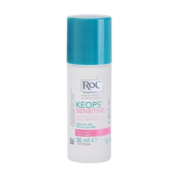 RoC Keops Sensitive Deodorant roll-on pentru piele sensibila 48h 30 ml-Țena