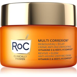 RoC Multi Correxion Revive + Glow crema anti-rid si iluminare cu vitamina C 50 ml-Țena