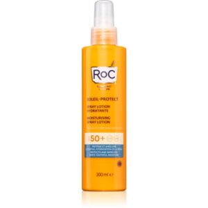 RoC Soleil Protect Moisturising Spray Lotion spray autobronzant hidratant SPF 50+ 200 ml-ro