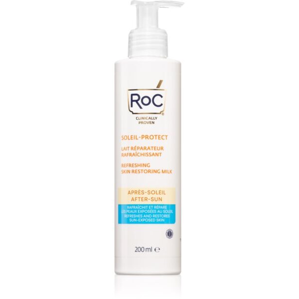 RoC Soleil Protect Refreshing Skin Restoring Milk crema cu efect calmant dupa expunere la soare 200 ml-ro