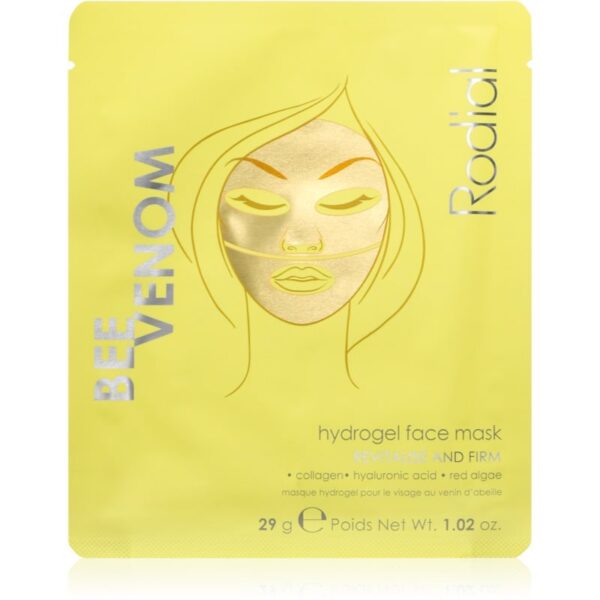 Rodial Bee Venom Hydrogel Face Mask mască relaxantă cu hidrogel 29 g-ro