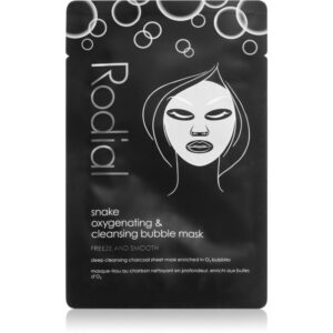Rodial Snake Oxyganating & cleansing bubble mask mască activă și detoxifiantă cu carbon activ 1 buc-Țena
