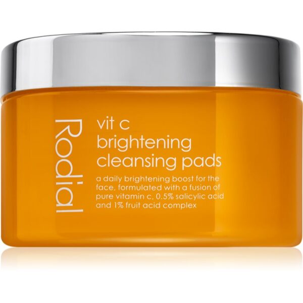 Rodial Vit C Brightening Cleansing Pads dischete demachiante cu vitamina C 50 buc-Țena