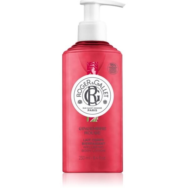 Roger & Gallet Gingembre Rouge loțiune parfumată pentru corp pentru femei 250 ml-Țena