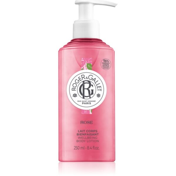 Roger & Gallet Rose loțiune parfumată pentru corp pentru femei 250 ml-Țena