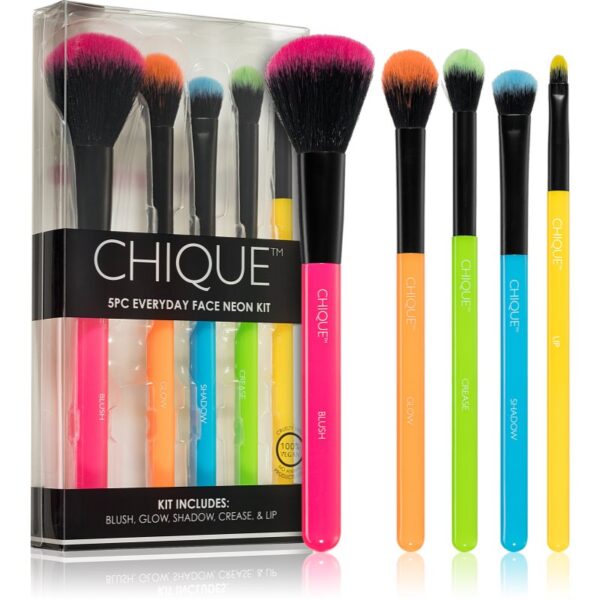 Royal and Langnickel Chique Neon set perii machiaj pentru look perfect-ro