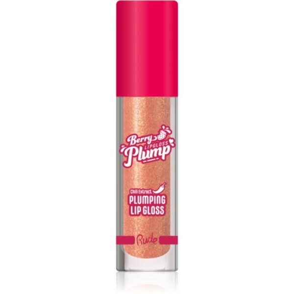 Rude Cosmetics Berry Plump lip gloss hidratant pentru volum culoare Fairy 4 g-ro