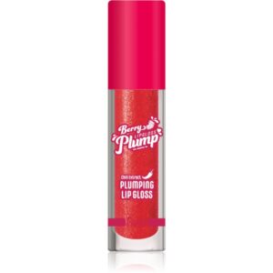 Rude Cosmetics Berry Plump lip gloss hidratant pentru volum culoare Strawberry Kiss 4 g-ro