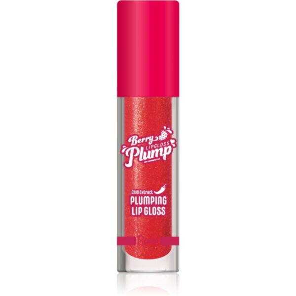 Rude Cosmetics Berry Plump lip gloss hidratant pentru volum culoare Strawberry Kiss 4 g-ro