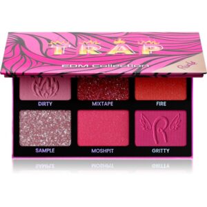 Rude Cosmetics EDM Collection paletă cu farduri de ochi culoare Trap 6 g-Țena