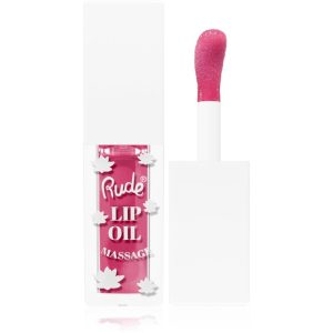 Rude Cosmetics Lip Oil Massage ulei pentru buze cu efect de hidratare culoare Strawberry Sauna 4 ml-ro