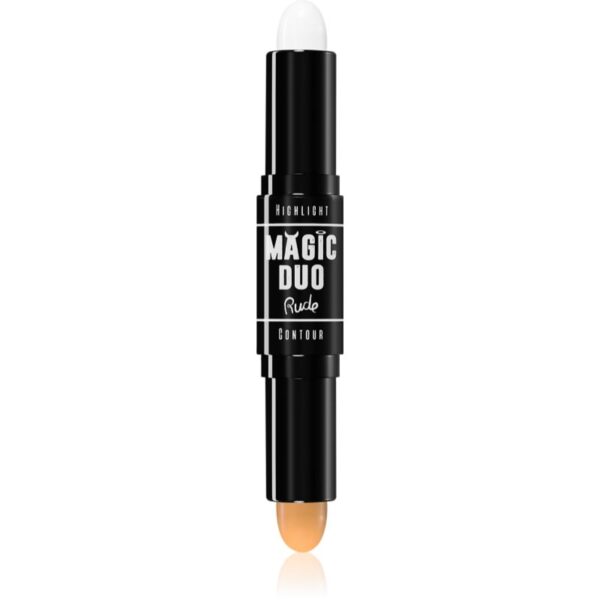 Rude Cosmetics Magic Duo baton pentru dublu contur culoare Light 4.5 g-ro