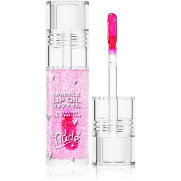 Rude Cosmetics Manga Collection Sparkle Lip Oil ulei nuanțator pentru buze cu efect de hidratare culoare Mint 4 g-Țena