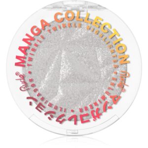 Rude Cosmetics Manga Collection Twinkle Twinkle Highlighter Pudra compacta ce ofera luminozitate culoare Kirei-Sama's Playlist 4 g-Țena