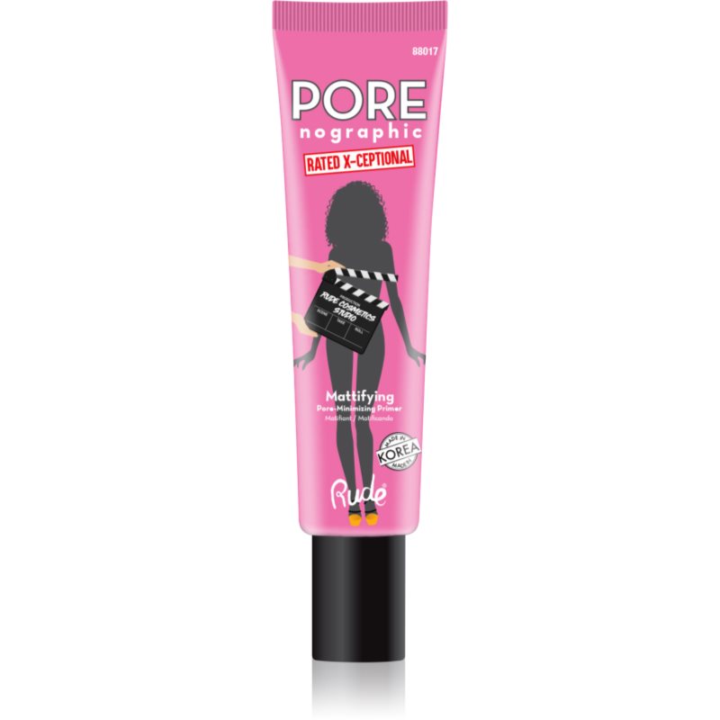Rude Cosmetics Pore-nographic Mattifying fond de ten lichid cu efect matifiant 20 g-ro