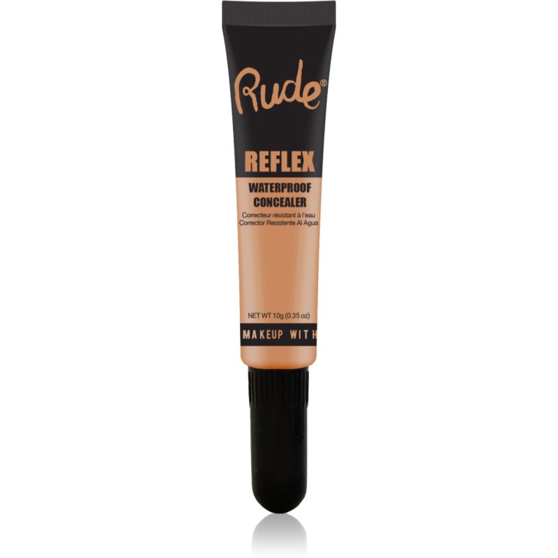 Rude Cosmetics Reflex Waterproof Concealer Corector rezistent la apa acoperire completa culoare Honey 08 10 g-ro