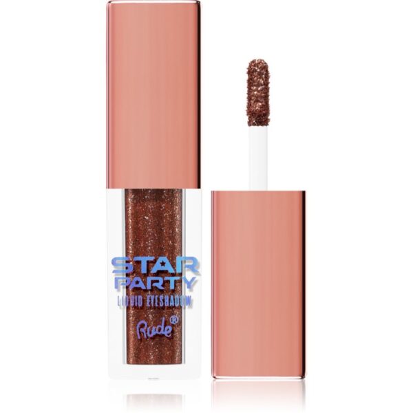 Rude Cosmetics Star Party farduri de ochi lichide cu sclipici culoare After Glow 3.5 g-ro