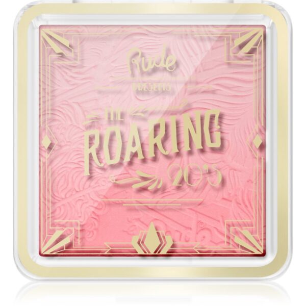 Rude Cosmetics The Roaring 20's Ombre Blush fard de obraz sub forma de pudra culoare Glamorous 10 g-Țena