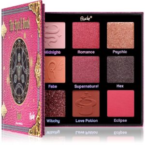 Rude Cosmetics The Spell Book paletă cu farduri de ochi culoare Lust 10.8 g-ro