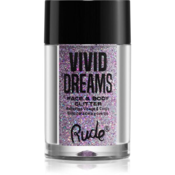 Rude Cosmetics Vivid Dreams sclipici pentru față și corp culoare Multiverse 2.7 g-ro
