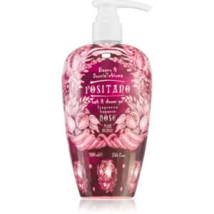 Rudy - Le Maioliche Positano Rosa Damascena spumă pentru duș pentru baie 700 ml-Țena