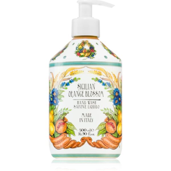 Rudy - Le Maioliche Sicilian Orange Blossom Line Săpun lichid pentru mâini 500 ml-Țena