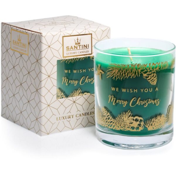 SANTINI Cosmetic Christmas Tree lumânare parfumată 200 g-ro