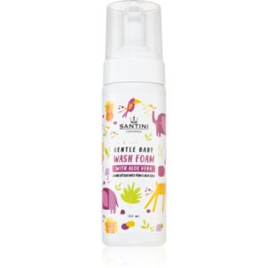 SANTINI Cosmetic Gentle Baby spuma de curatare cu aloe vera pentru copii 150 ml-Țena