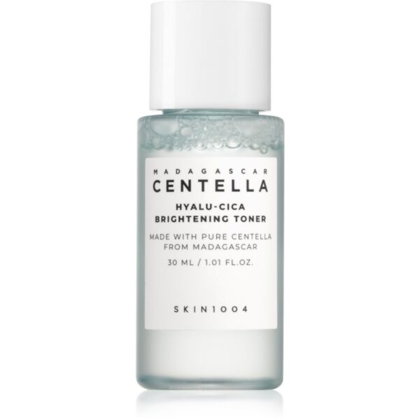 SKIN1004 Madagascar Centella Hyalu-Cica Brightening Toner tonic exfoliant delicat pentru luminozitate si hidratare 30 ml-ro