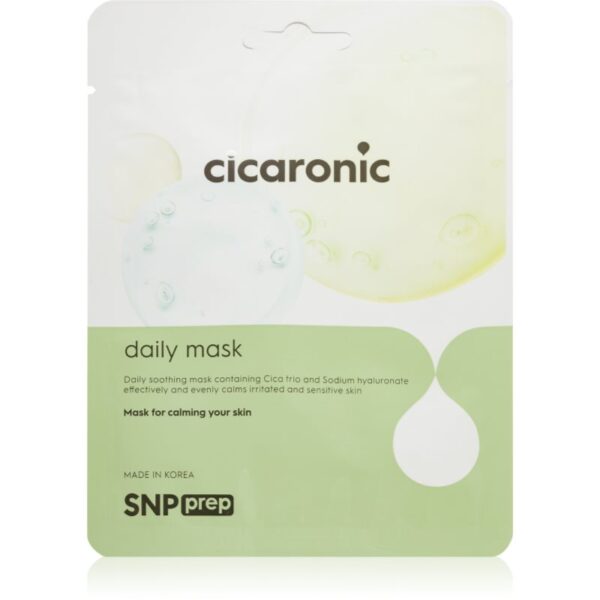SNP Prep Cicaronic mască textilă calmantă pentru piele uscata si iritata 20 ml-ro