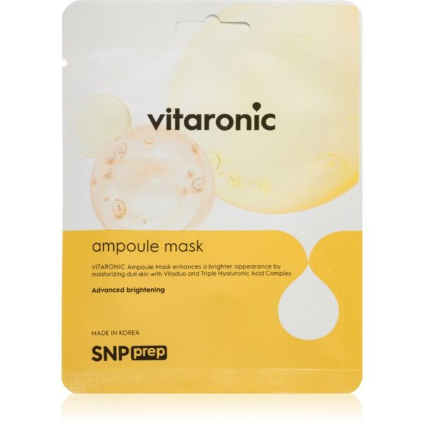 SNP Prep Vitaronic mască textilă iluminatoare cu vitamina C 25 ml-ro