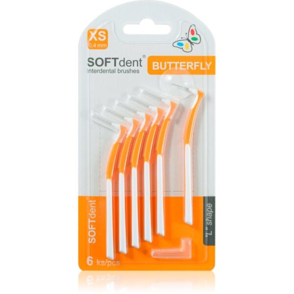 SOFTdent Butterfly XS perie interdentara 0