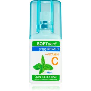 SOFTdent Fresh Mint apă de gură pentru o respirație proaspătă de lungă durată 20 ml-ro