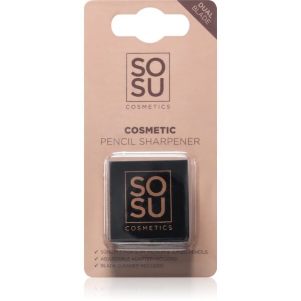 SOSU Cosmetics Cosmetic ascutitoare pentru creioane cosmetice 1 buc-ro