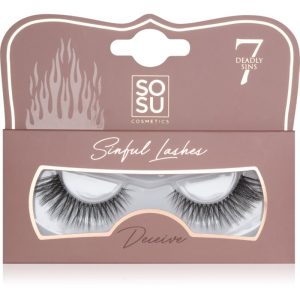 SOSU Cosmetics Deadly Sins Lashes gene false Deceive 1 buc-ro