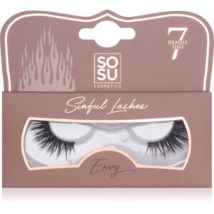 SOSU Cosmetics Deadly Sins Lashes gene false Envy 1 buc-Țena