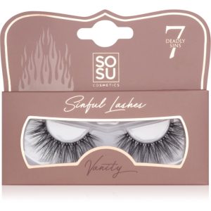 SOSU Cosmetics Deadly Sins Lashes gene false Vanity 1 buc-Țena