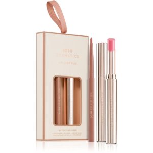 SOSU Cosmetics Lip Luxe Duo set cadou de buze culoare Pink-Țena
