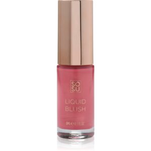 SOSU Cosmetics Liquid Blush fard de obraz lichid culoare Rose Radiance 8 ml-Țena