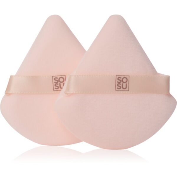 SOSU Cosmetics Powder Puff puf pentru pudra 2 buc-ro