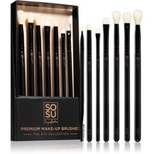 SOSU Cosmetics Premium Brushes The Eye Collection set perii machiaj 7 buc-ro
