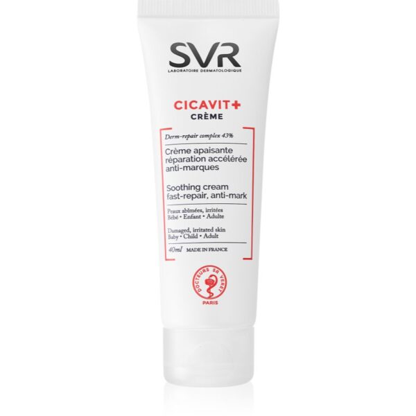 SVR Cicavit+ crema reparatorie vindecarea ranilor 40 ml-ro