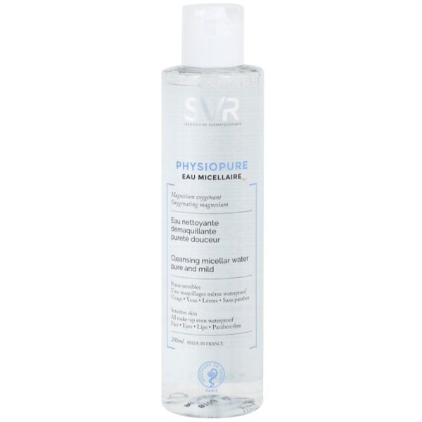 SVR Physiopure apă micelară pentru curățare blânda pentru fata si zona ochilor 200 ml-ro