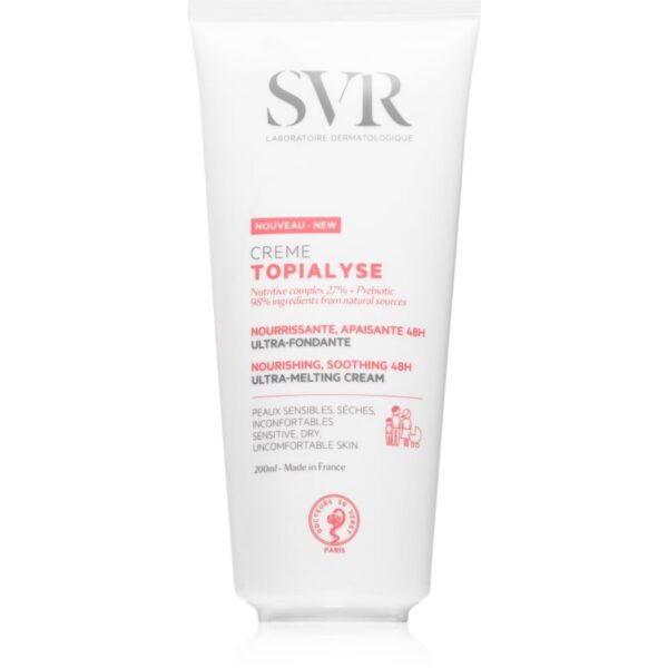 SVR Topialyse cremă intens hrănitoare pentru piele sensibila 200 ml-Țena