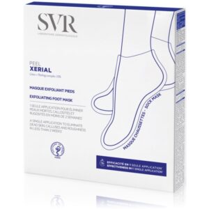 SVR Xérial Exfoliating Foot Mask sosete exfoliante pentru hidratarea picioarelor 1 buc-Țena