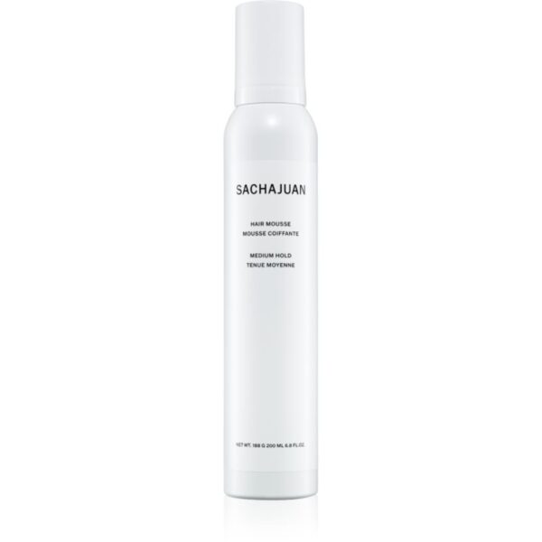 Sachajuan Hair Mousse spuma modelatoare fixare medie 200 ml-Țena