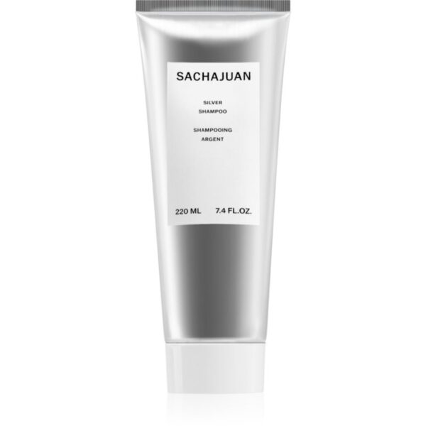 Sachajuan Silver Shampoo șampon pentru păr blond neutralizeaza tonurile de galben 220 ml-ro